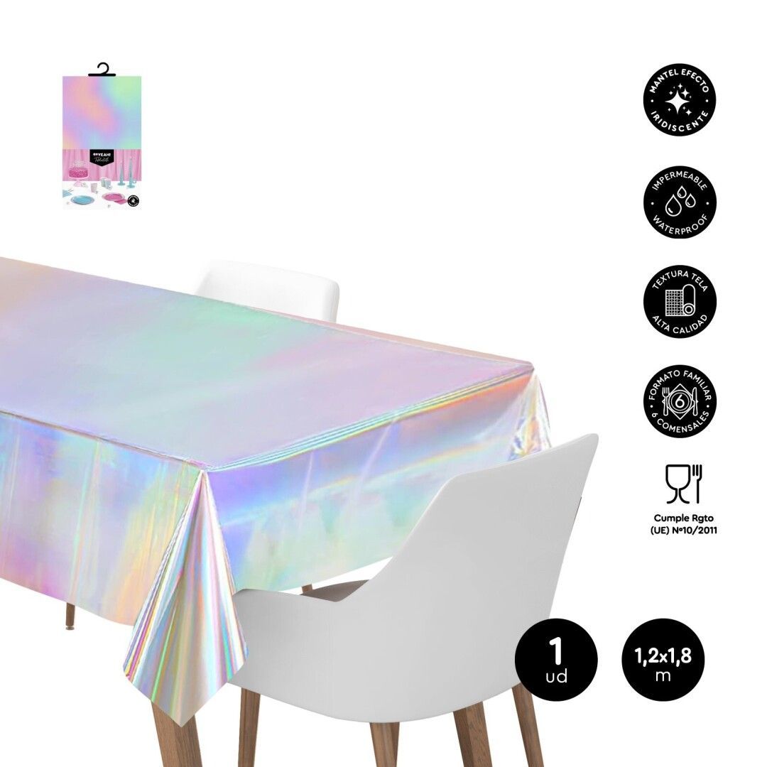 NAPPE PLASTIQUE IMPERMEABLE IRISEE 1.2X1.8M
