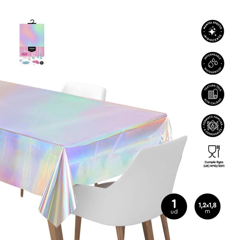 NAPPE PLASTIQUE IMPERMEABLE IRISEE 1.2X1.8M