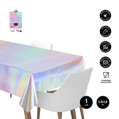 NAPPE PLASTIQUE IMPERMEABLE IRISEE 1.2X1.8M