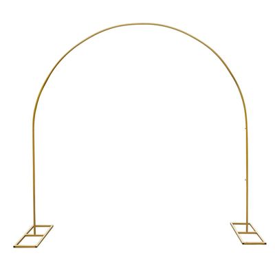 ARCHE CEREMONIE OUVERTE METAL DORE 2.30Mx2.30M