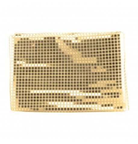 NAPPE PLIEE EFFET BOULE A FACETTE OR 1.40x2.40M