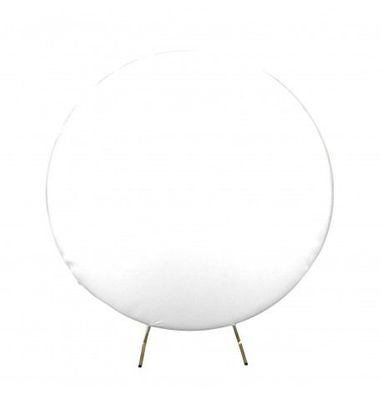 HOUSSE SPANDEX POUR ARCHE RONDE BLANC 2M
