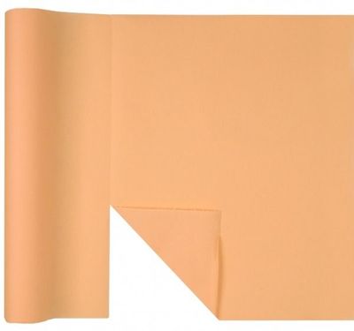 CHEMIN DE TABLE AIRLAID CORAIL PREDECOUPE 40CMx4.80M