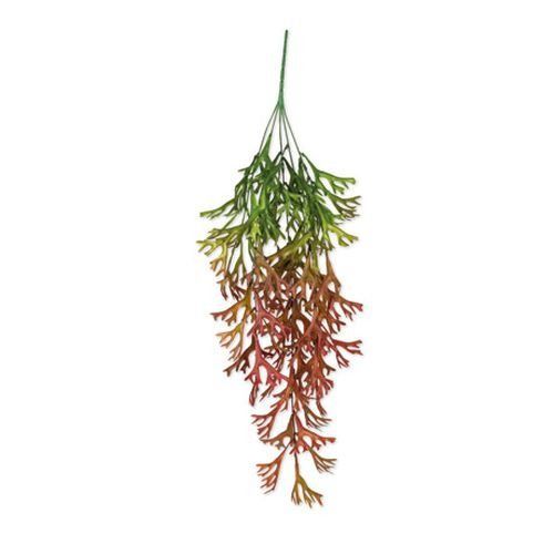 BRANCHE D'ALGUE DEGRADE VERTE ET ROUGE 80CM