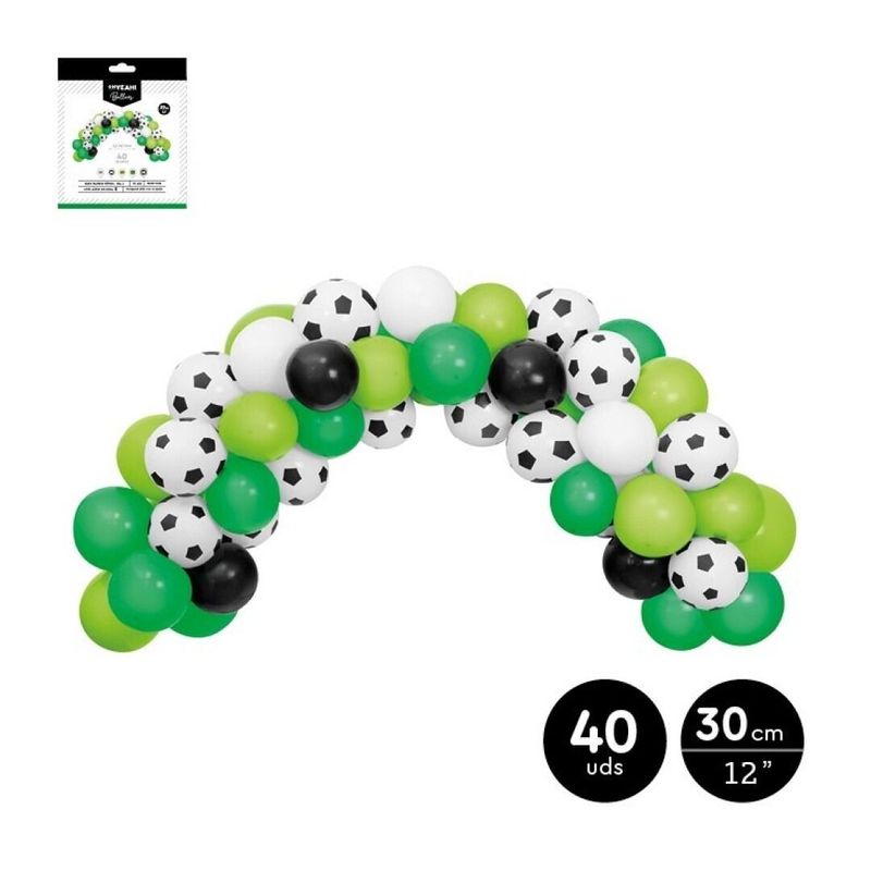 ARCHE DE 40 BALLONS FOOTBALL