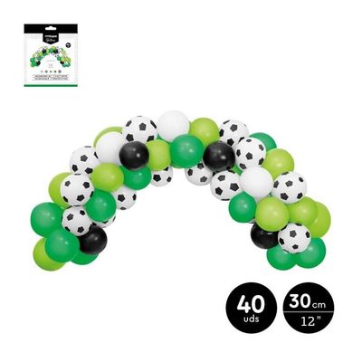 ARCHE DE 40 BALLONS FOOTBALL