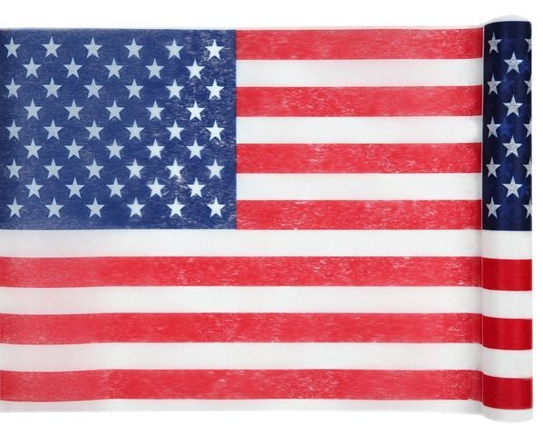CHEMIN DE TABLE USA POLYESTER 30CMx5M