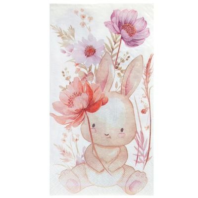 SERVIETTE MIGNON LAPINOU 33x40CM (x20)