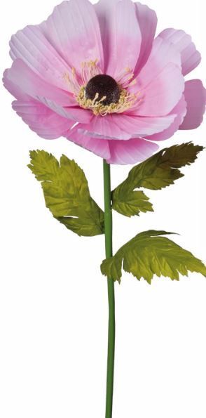 ANEMONE GEANTE ROSE 128CM