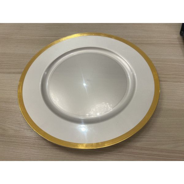 PLATEAU ROND CAPRI NACRE DIAM 34CM