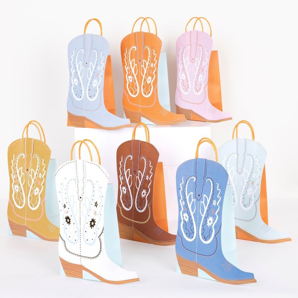 SACS CADEAUX FORME BOTTE DE COWBOY (8)