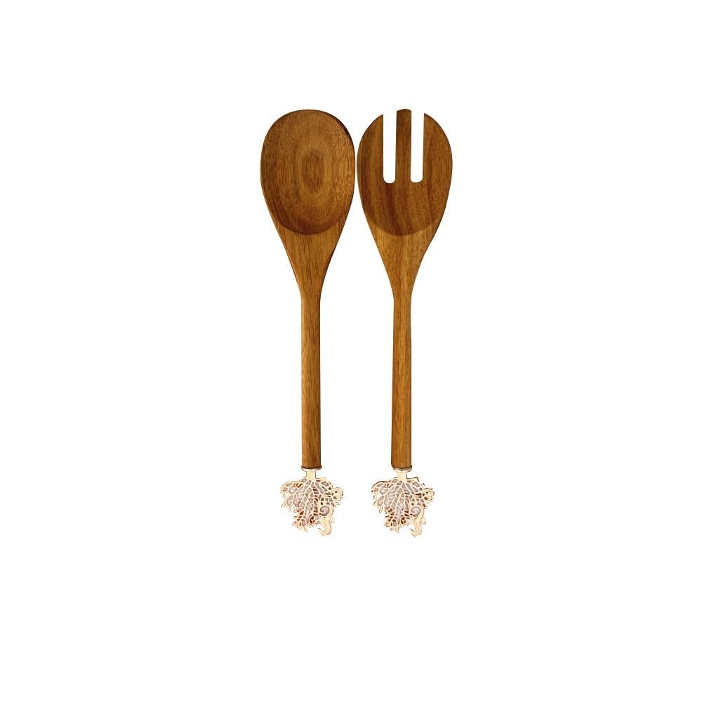 COUVERTS A SALADE CORAIL ROSE GOLD