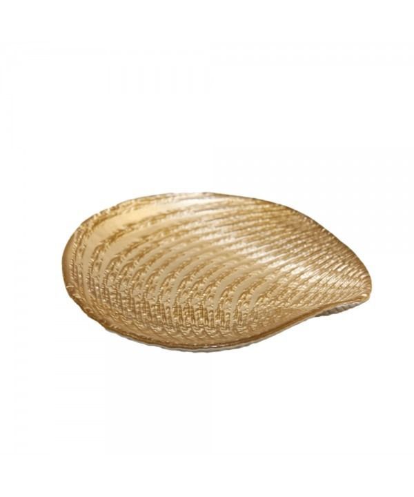 COUPELLE COQUILLAGE SAUMON 21X19X2.5CM