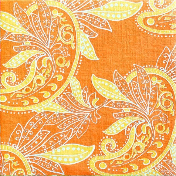 SERVIETTES INDIENNE 40X40CM