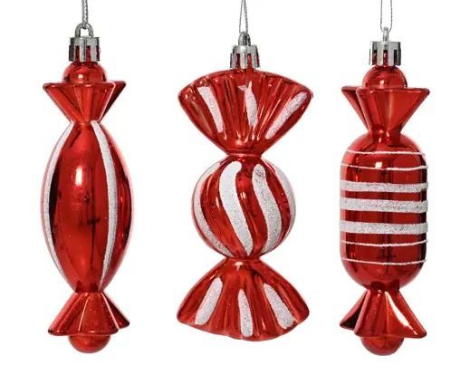 BONBONS PLASTIQUES PAILLETTES 3ASS