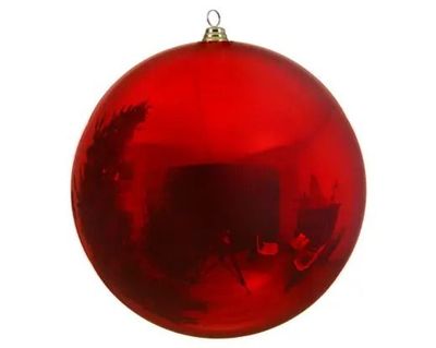 BOULE ROUGE 40CM