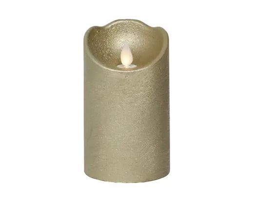 BOUGIE LED OSCILLANTE OR 12CM