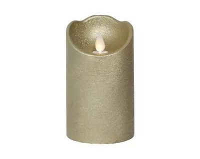 BOUGIE LED OSCILLANTE OR 12CM