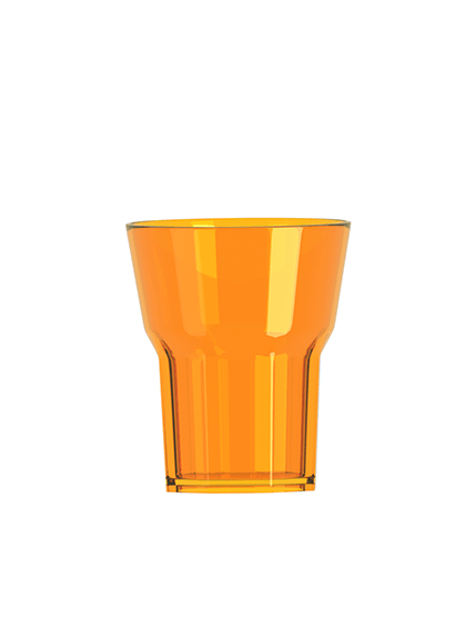 VERRE A EAU 25CL TRITAN ORANGE Personnalisable