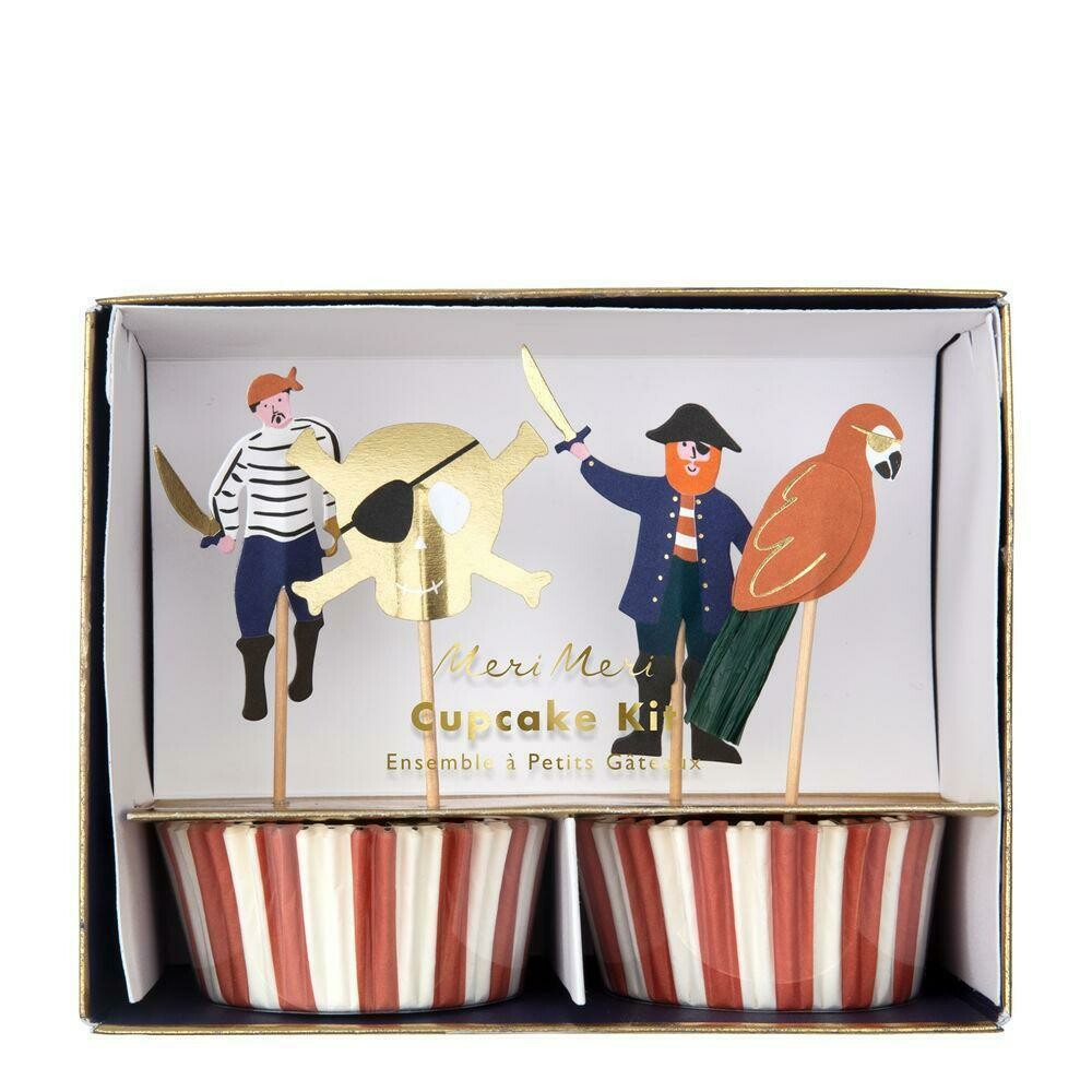KIT CUPCAKES PIRATE (x24)