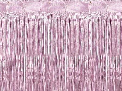 RIDEAU LAME ROSE 90CMx2.50M