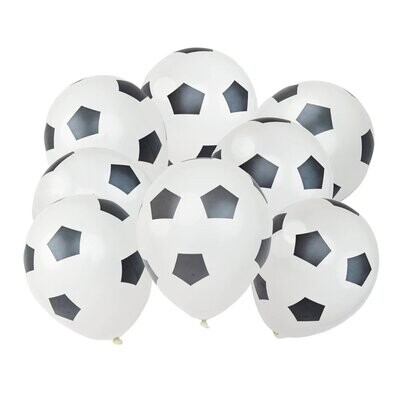 BALLON FOOTBALL 27CM (x8)