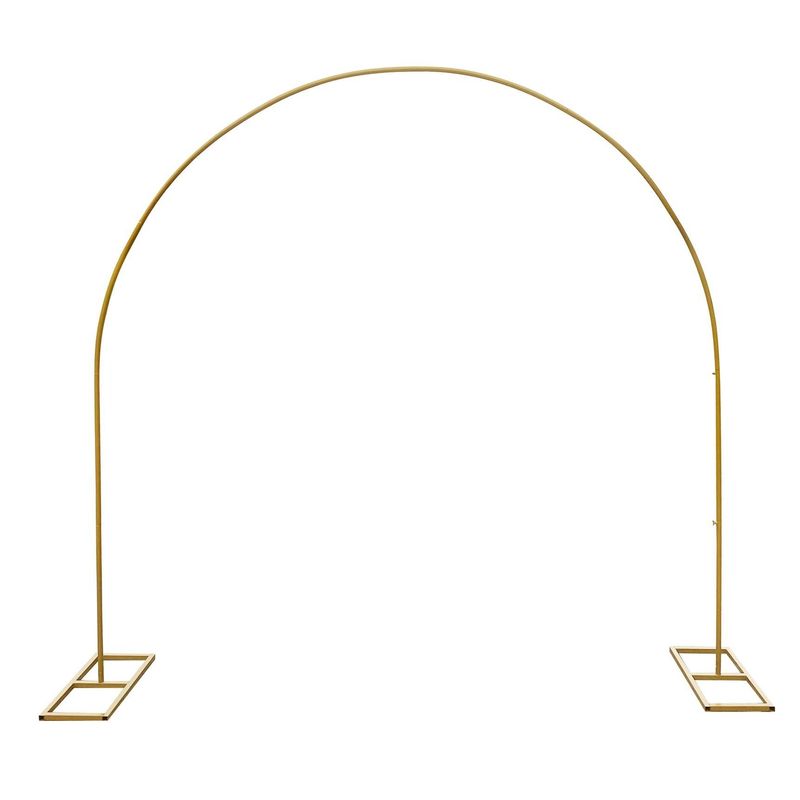 ARCHE CEREMONIE OUVERTE METAL DORE 2.30Mx2.30M