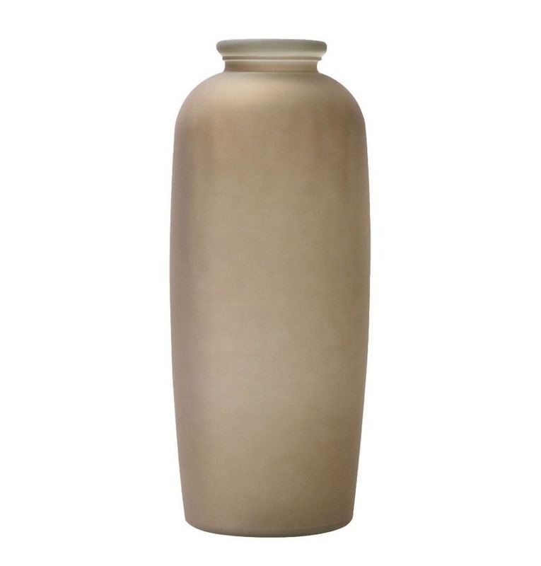 VASE ELISA GREGE GLACE 27.5x71CM
