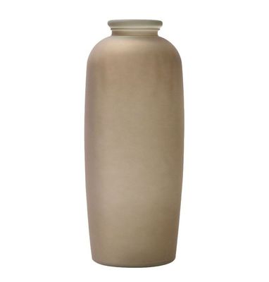 VASE ELISA GREGE GLACE 27.5x71CM