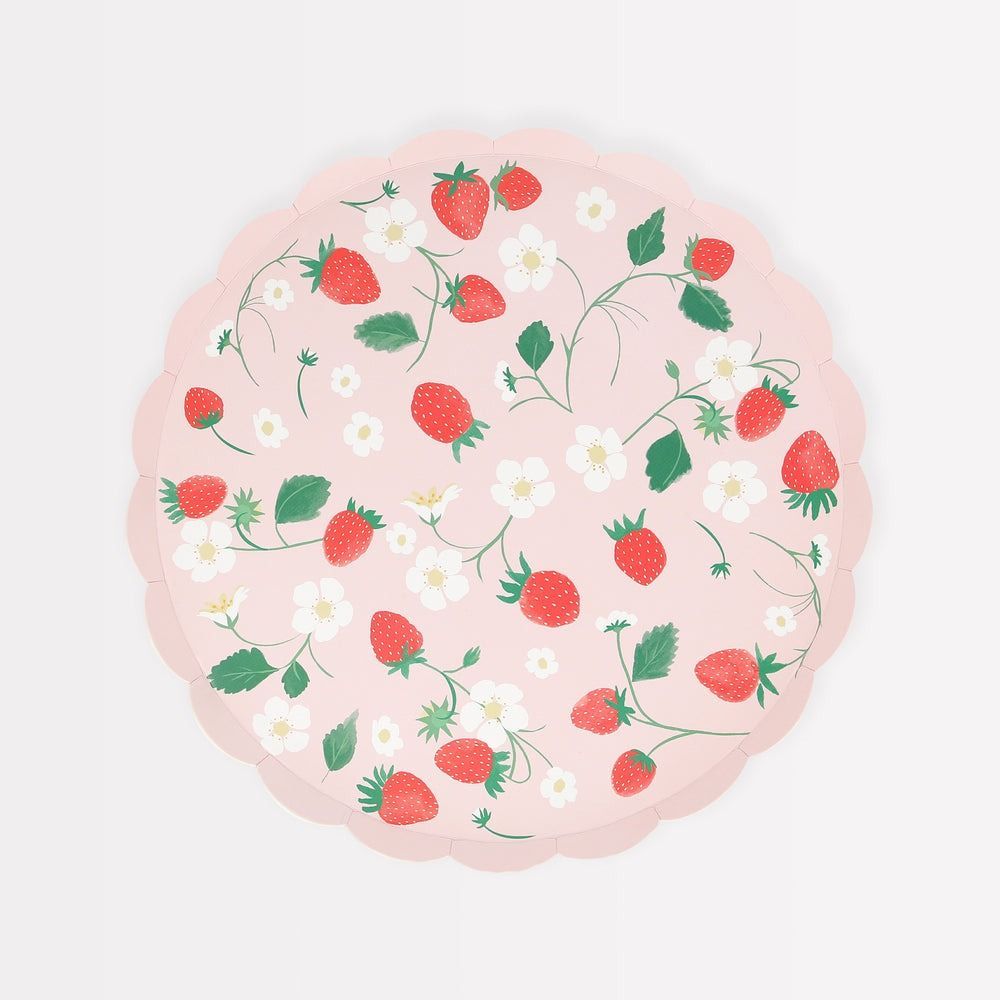 ASSIETTES FRAISES 21CM (8)