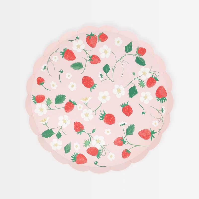 ASSIETTES FRAISES 21CM (8)