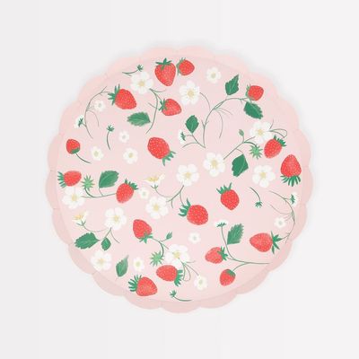 ASSIETTES FRAISES 21CM (8)