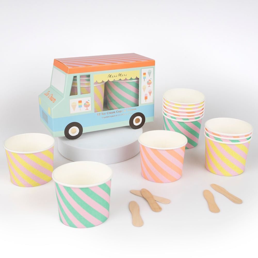 KITS POTS DE GLACE ET CUILLERES (12)