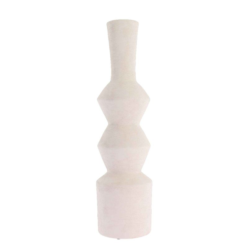 VASE SIENNA CERAMIQUE BLANC 15X60CM