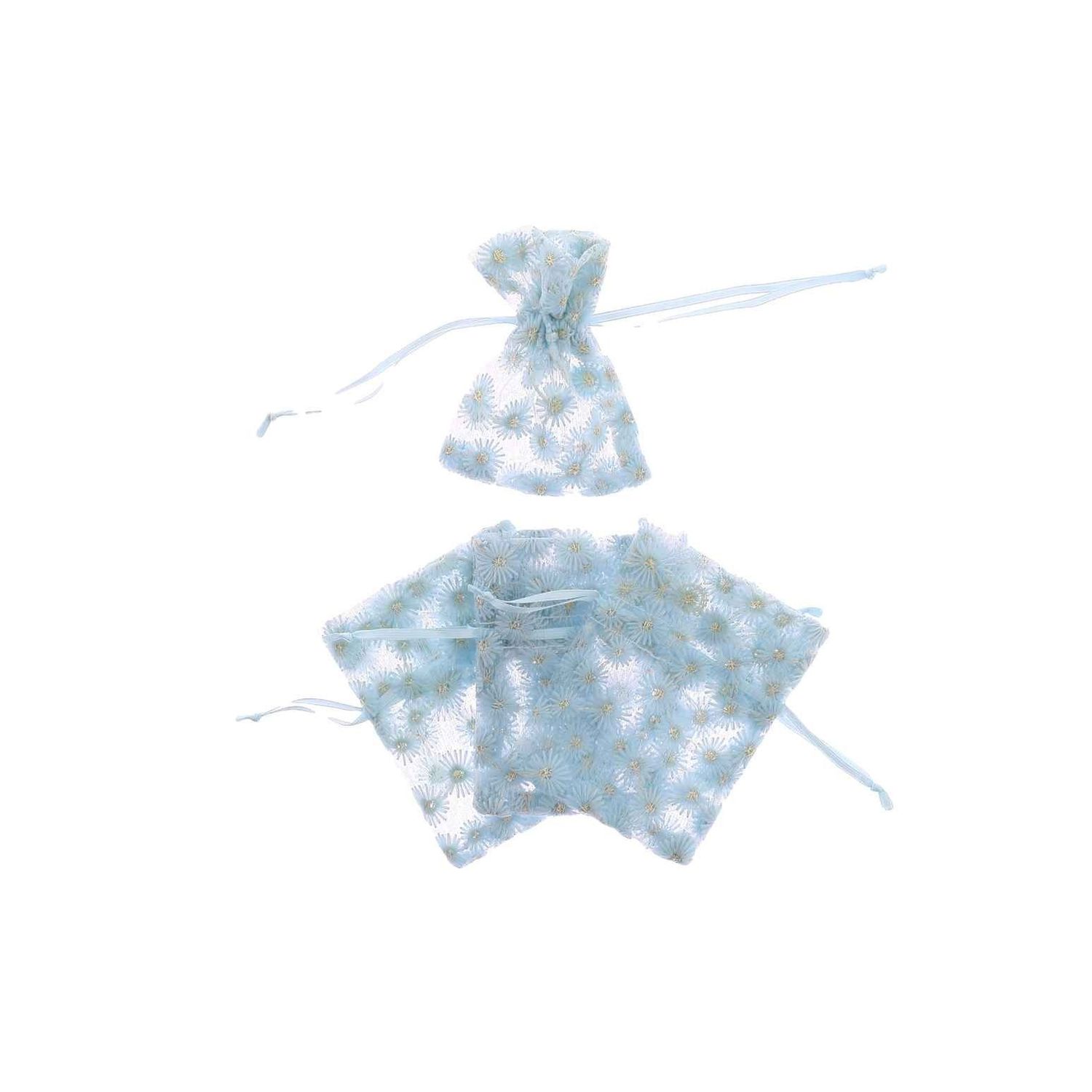 POCHONS DAISY VOILE BRODE BLEU ORAGE 8X10 (4)