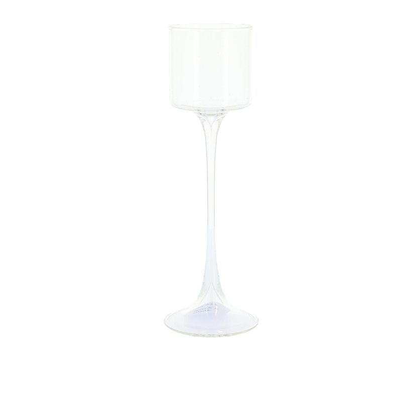 PHOTOPHORE HARMONIE VERRE TRANSPARENT 7X26CM