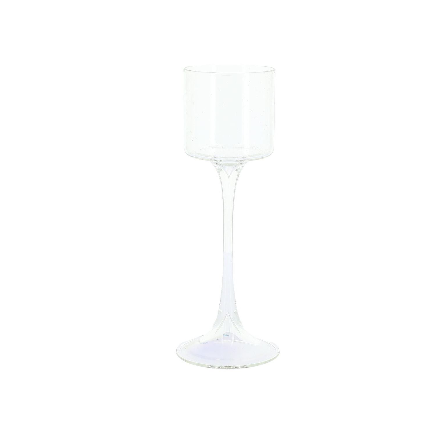 PHOTOPHORE HARMONIE VERRE TRANSPARENT 7X23CM