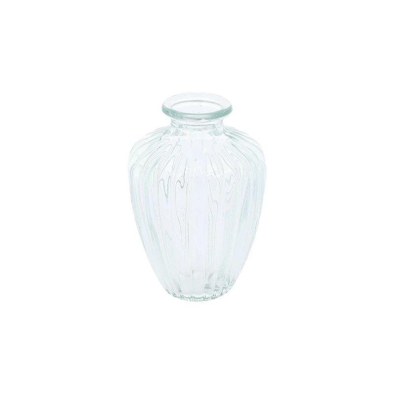 VASE JEANNE VERRE TRANSPARENT 7.5X10.5CM 180ML