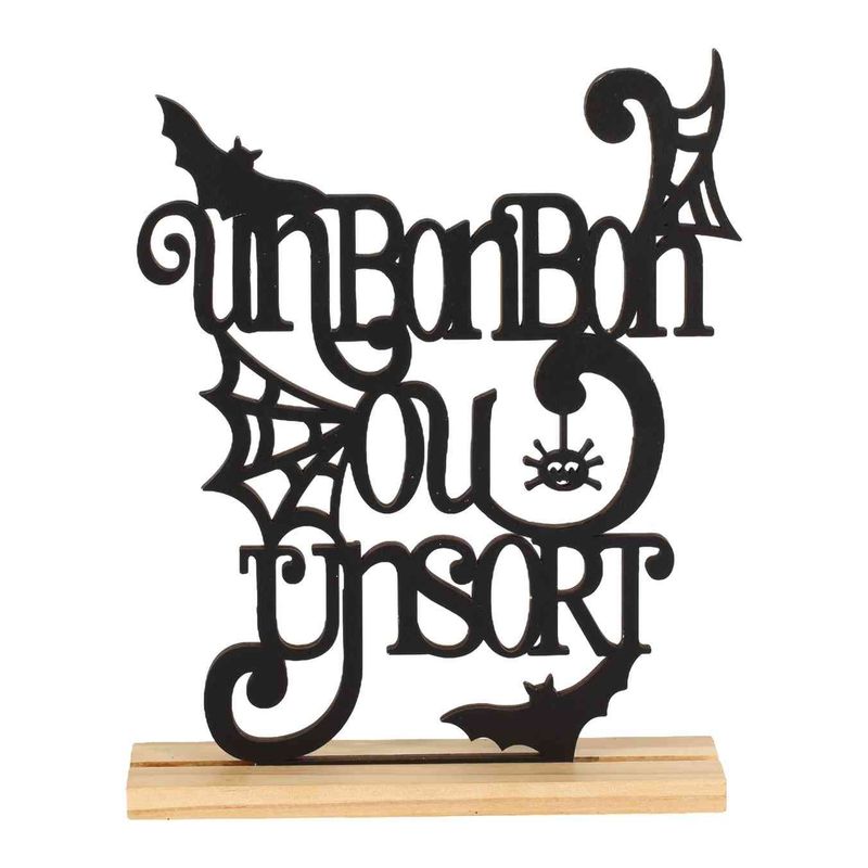 DECO "UN BONBON OU UN SORT" 15X19CM