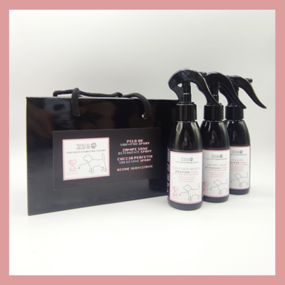 Box &quot;ZOE - Coccola a Quattro Zampe&quot; - Spray 150 ml.