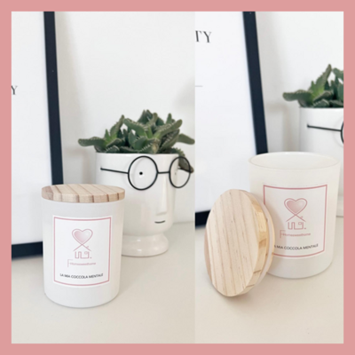 Candela Profumata Ambiente - Cera di Soia 100% - 175 gr.