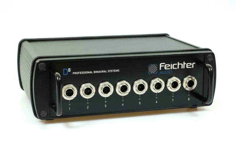 FEICHTER AUDIO D8, boitier distributeur à 8 sorties de haute qualité.