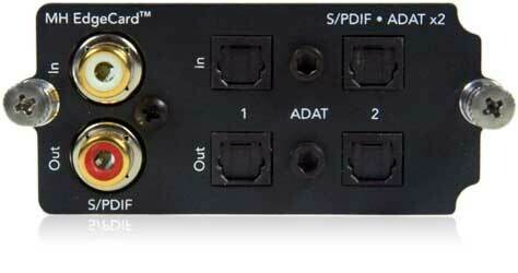 METRIC HALO 1 MH EdgeCard: 1 x SPDIF 2 x ADAT