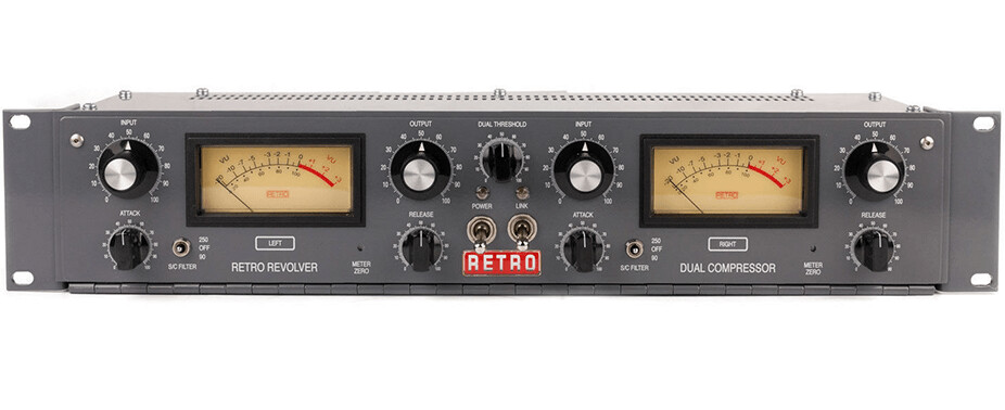 Retro Instruments REVOLVER Compresseur Stéréo à Lampe