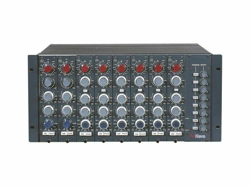 AMS Neve 1073 / 1084 / 2264A Rack 8 voies / 5U