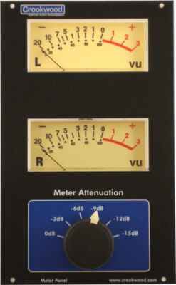 Crookwood 4U-VU: VU Metres Stereo de précision