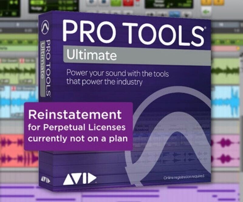 AVID PRO TOOLS ULTIMATE REINSTATEMENT
