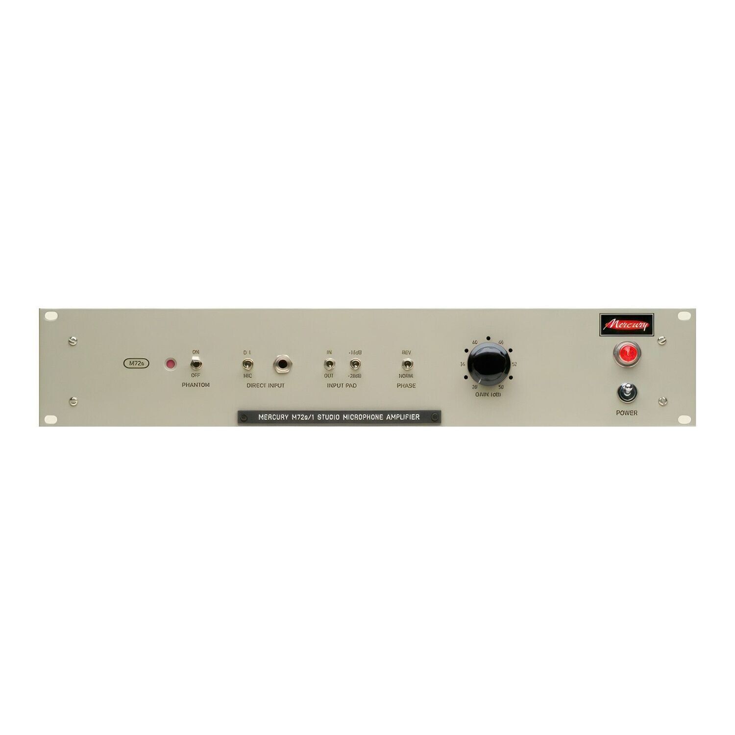 Mercury M72s Mk. IV – Single Channel Microphone Preamplifier