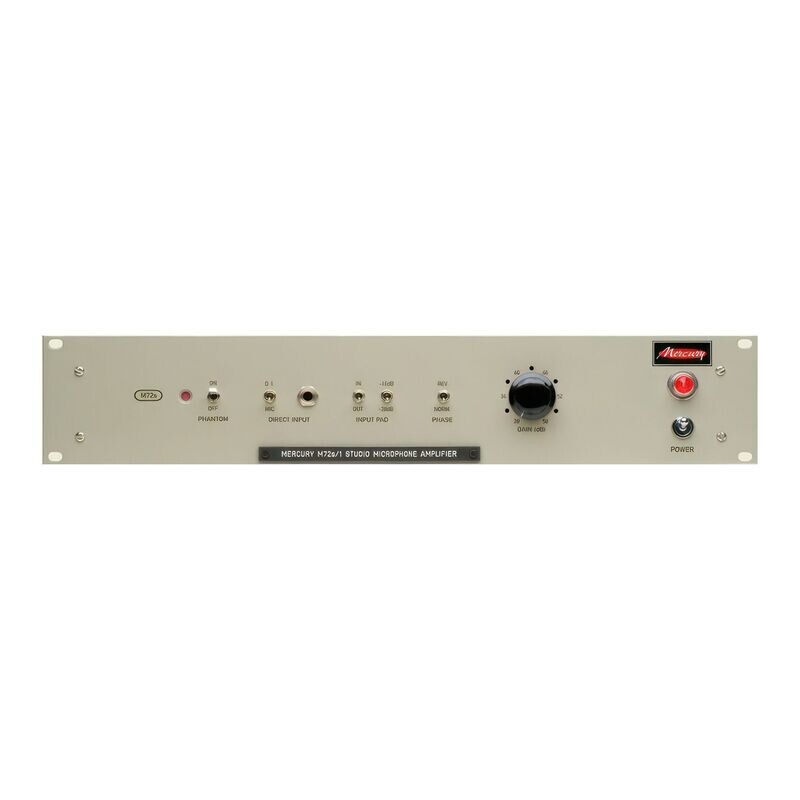 Mercury M72s Mk. IV – Single Channel Microphone Preamplifier