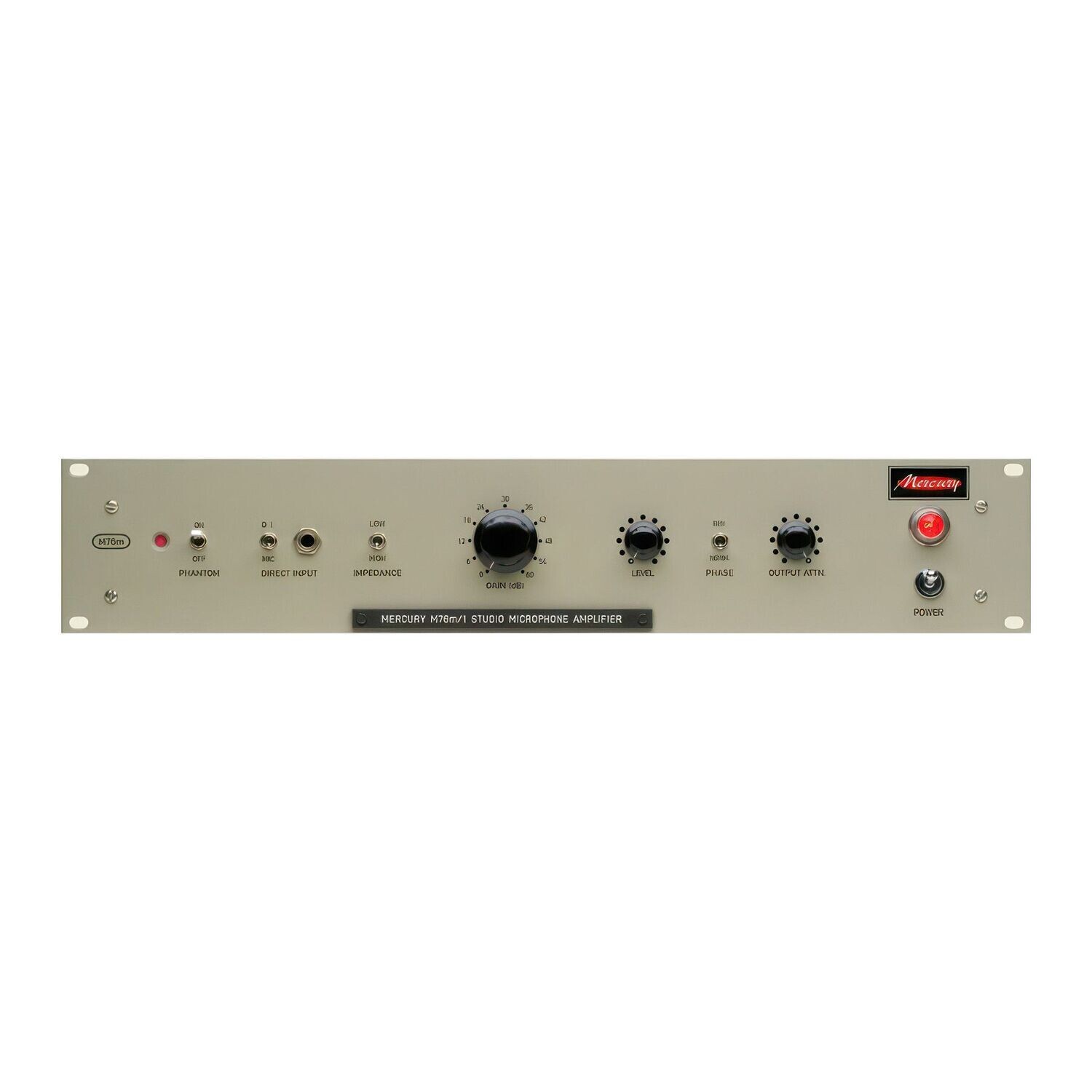 Mercury M76m Mk. IV Single Channel Microphone Preamplifier
